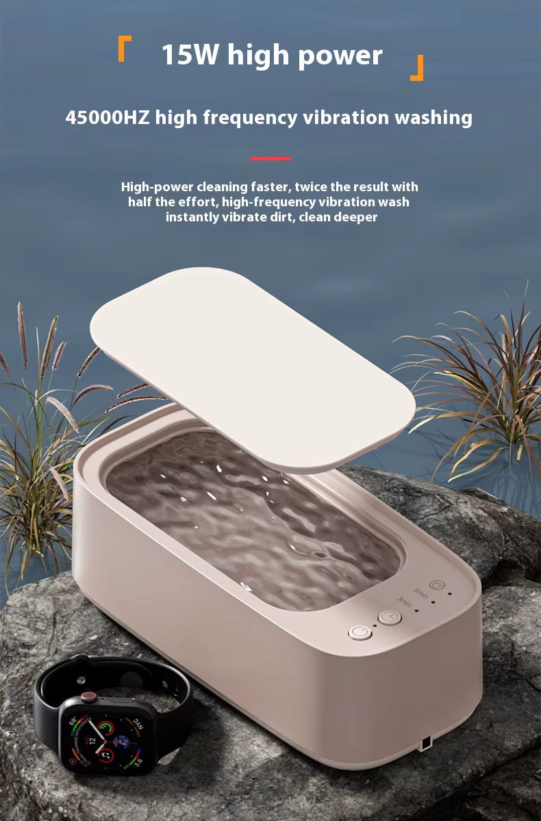 Ultraljudsrengörare 46KHz for Smycken - Glasögon